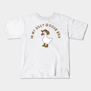 In my silly goose era Kids T-Shirt